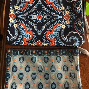 Vera Bradley Beach Pouch set “Marrakesh” NWT